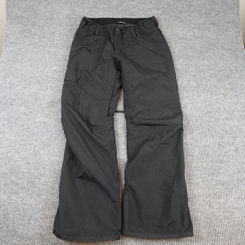 The North Face HyVent Snow Pants Womens Large Black Insulated Ski Snowboard